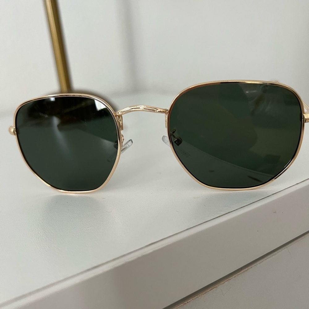 Polarized sunglasses.